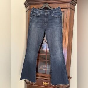 MOTHER Dark Blue Flare Jeans